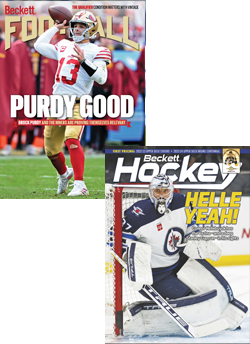 Yearly Subscription to Beckett Football + Beckett Hockey